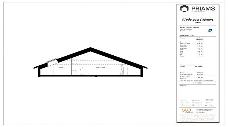 Ma-Cabane - Vente Appartement Ornex, 105 m²