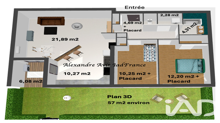 Ma-Cabane - Vente Appartement Orvault, 70 m²