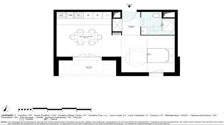 Ma-Cabane - Vente Appartement OUISTREHAM, 38 m²
