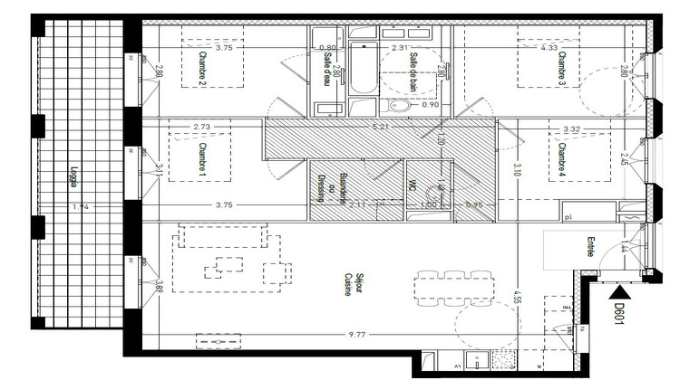 Ma-Cabane - Vente Appartement OULLINS, 107 m²
