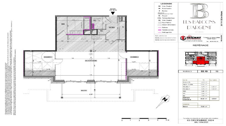 Ma-Cabane - Vente Appartement OZ, 83 m²