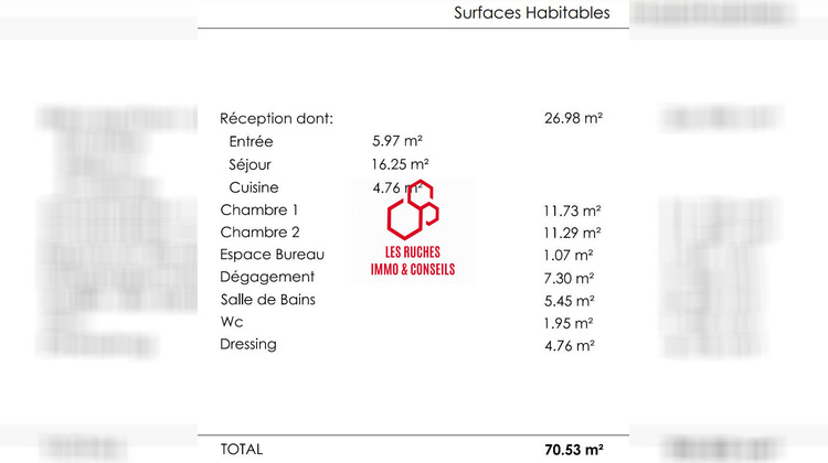 Ma-Cabane - Vente Appartement Ozoir-la-Ferrière, 70 m²