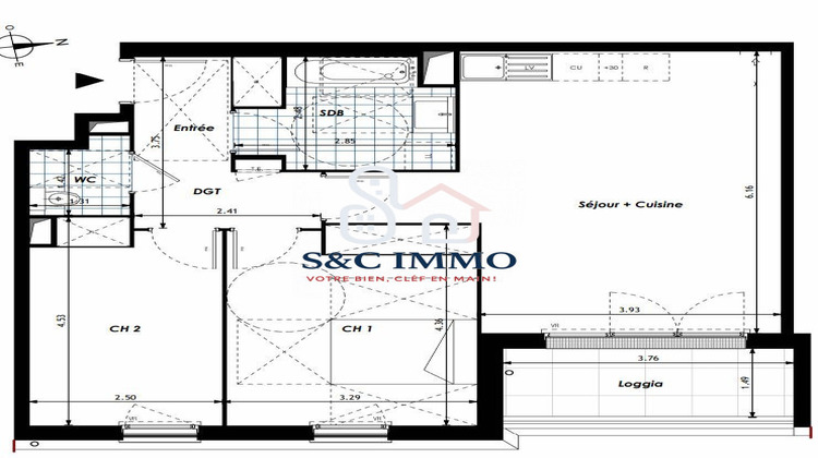 Ma-Cabane - Vente Appartement Ozoir-la-Ferrière, 68 m²