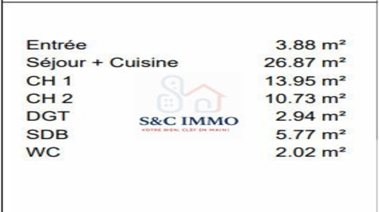 Ma-Cabane - Vente Appartement Ozoir-la-Ferrière, 68 m²