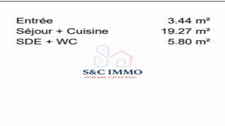 Ma-Cabane - Vente Appartement Ozoir-la-Ferrière, 28 m²