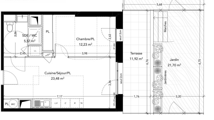 Ma-Cabane - Vente Appartement Paimpol, 41 m²