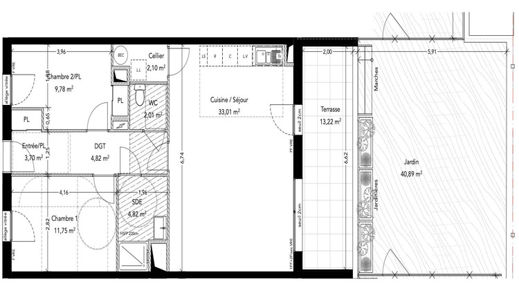 Ma-Cabane - Vente Appartement Paimpol, 72 m²
