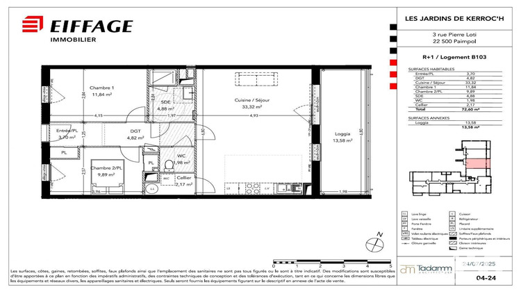 Ma-Cabane - Vente Appartement Paimpol, 72 m²