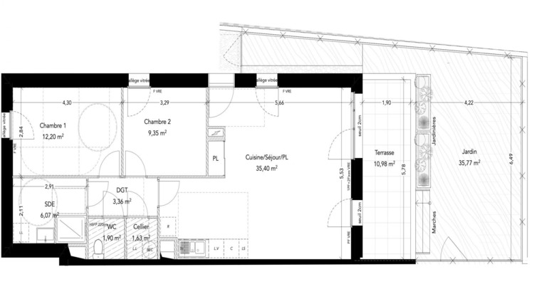 Ma-Cabane - Vente Appartement Paimpol, 70 m²