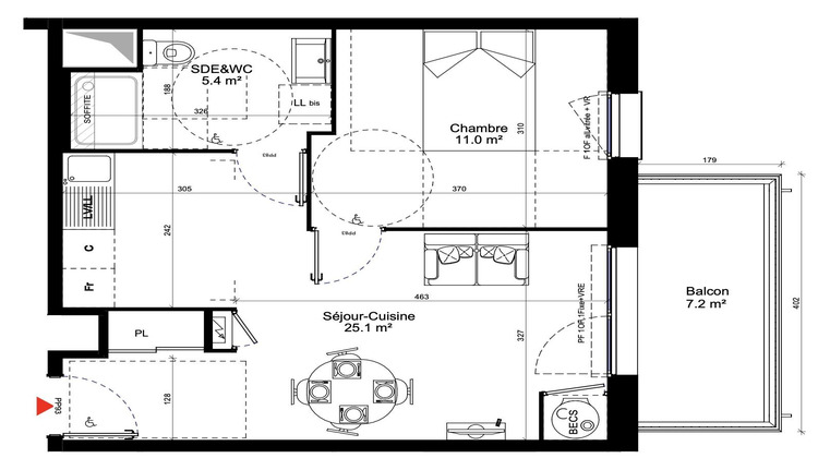 Ma-Cabane - Vente Appartement Paimpol, 41 m²