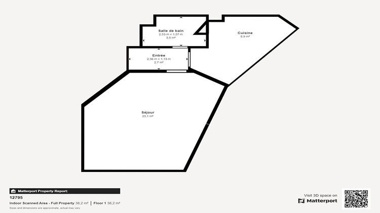 Ma-Cabane - Vente Appartement PALAISEAU, 41 m²