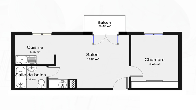 Ma-Cabane - Vente Appartement PALAISEAU, 37 m²