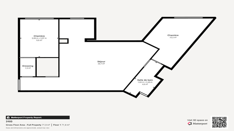 Ma-Cabane - Vente Appartement PALAISEAU, 66 m²