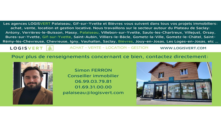 Ma-Cabane - Vente Appartement Palaiseau, 22 m²