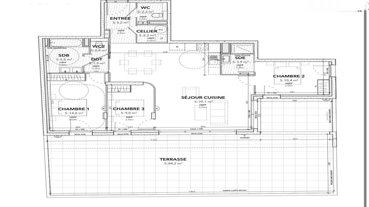 Ma-Cabane - Vente Appartement Palavas-les-Flots, 94 m²