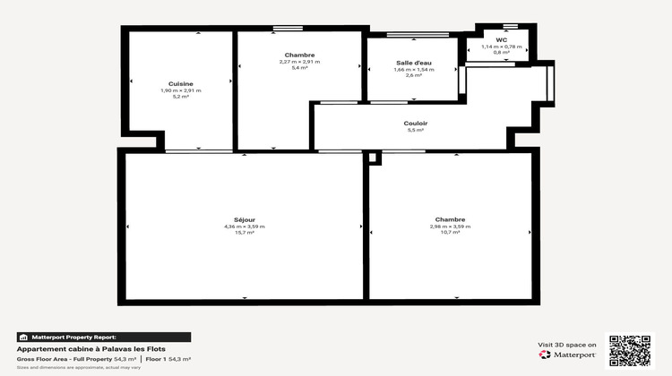 Ma-Cabane - Vente Appartement Palavas-les-Flots, 45 m²