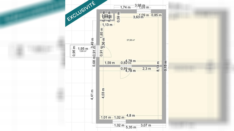 Ma-Cabane - Vente Appartement Panissieres, 37 m²