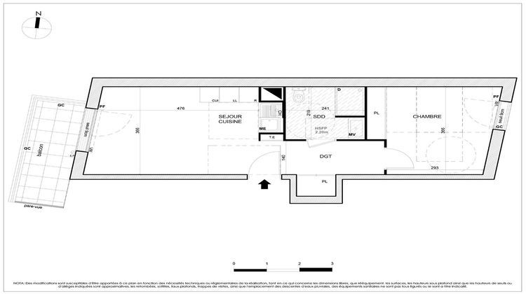 Ma-Cabane - Vente Appartement PANTIN, 44 m²