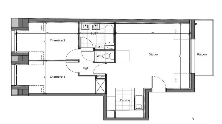 Ma-Cabane - Vente Appartement PANTIN, 60 m²