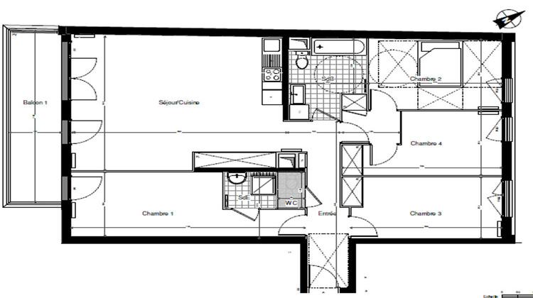 Ma-Cabane - Vente Appartement PANTIN, 108 m²