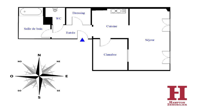 Ma-Cabane - Vente Appartement PANTIN, 33 m²