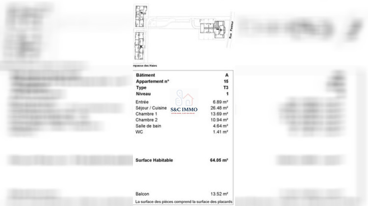 Ma-Cabane - Vente Appartement Pantin, 41 m²