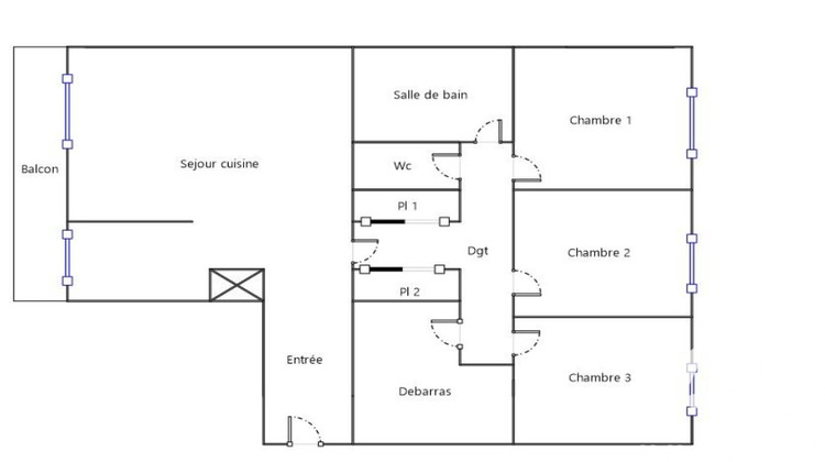Ma-Cabane - Vente Appartement Pantin, 83 m²