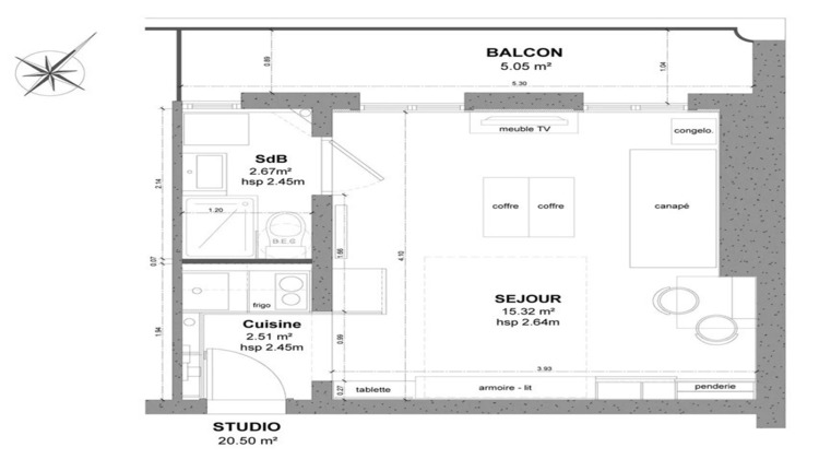 Ma-Cabane - Vente Appartement PARIS 11, 25 m²