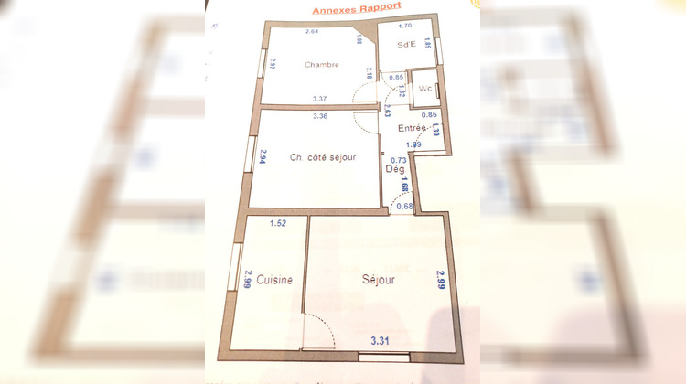 Ma-Cabane - Vente Appartement PARIS 15, 43 m²