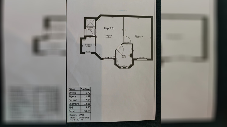 Ma-Cabane - Vente Appartement Paris 15ème, 31 m²