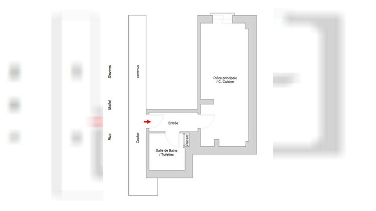 Ma-Cabane - Vente Appartement PARIS 16, 21 m²