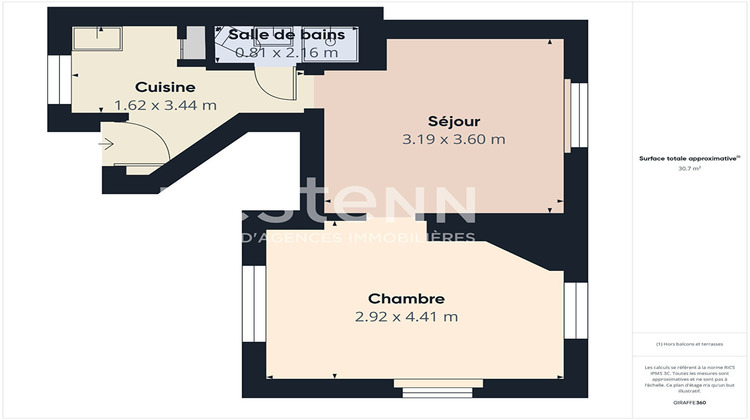 Ma-Cabane - Vente Appartement PARIS 18, 30 m²