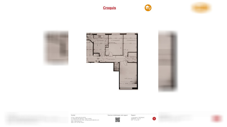 Ma-Cabane - Vente Appartement PARIS 18, 64 m²