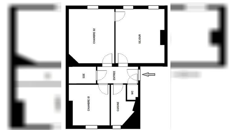 Ma-Cabane - Vente Appartement PARIS 18, 44 m²