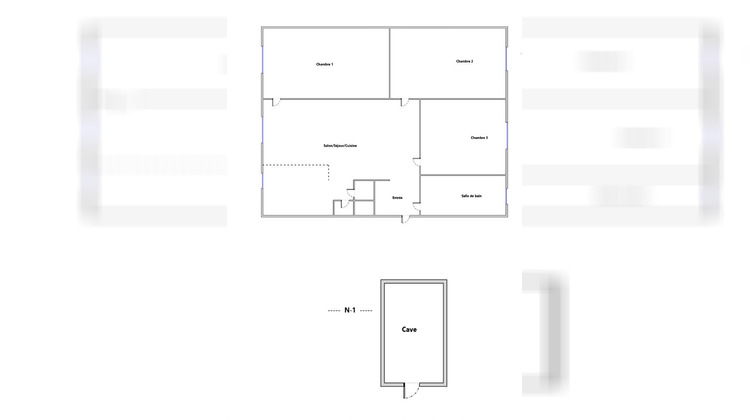 Ma-Cabane - Vente Appartement PARIS 18, 65 m²