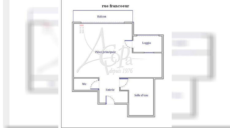 Ma-Cabane - Vente Appartement PARIS 18, 24 m²