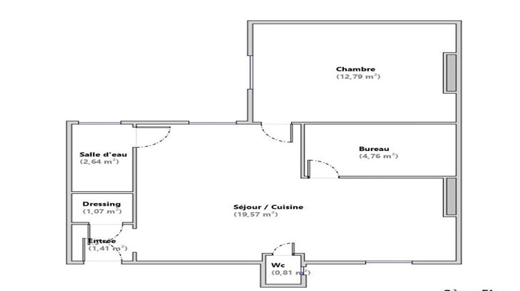 Ma-Cabane - Vente Appartement PARIS 18, 43 m²