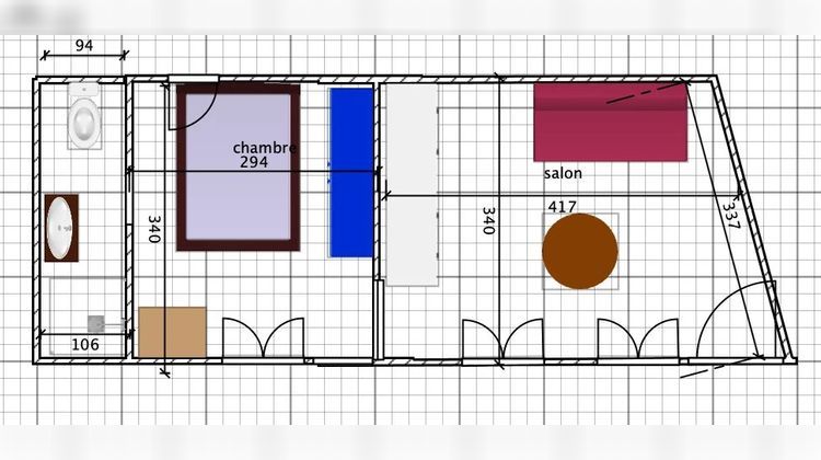 Ma-Cabane - Vente Appartement Paris 18ème, 28 m²