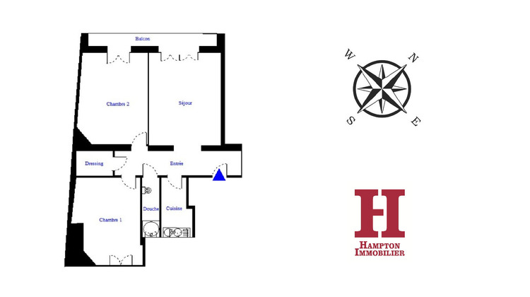 Ma-Cabane - Vente Appartement PARIS 19, 54 m²