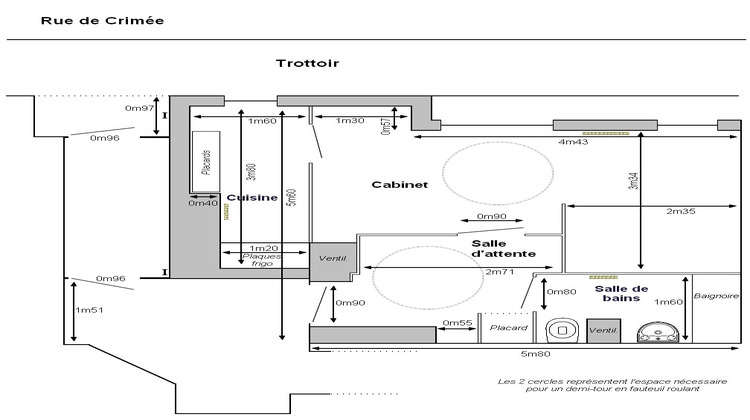Ma-Cabane - Vente Appartement PARIS 19, 34 m²