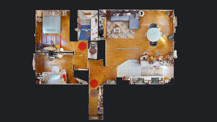 Ma-Cabane - Vente Appartement PARIS 19, 74 m²
