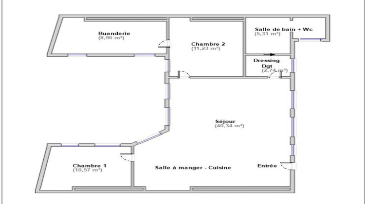 Ma-Cabane - Vente Appartement PARIS 2, 80 m²