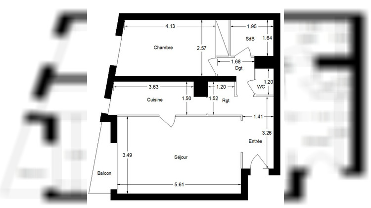 Ma-Cabane - Vente Appartement PARIS 20, 50 m²
