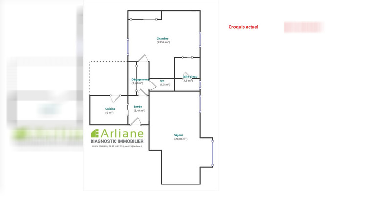 Ma-Cabane - Vente Appartement PARIS 20, 70 m²