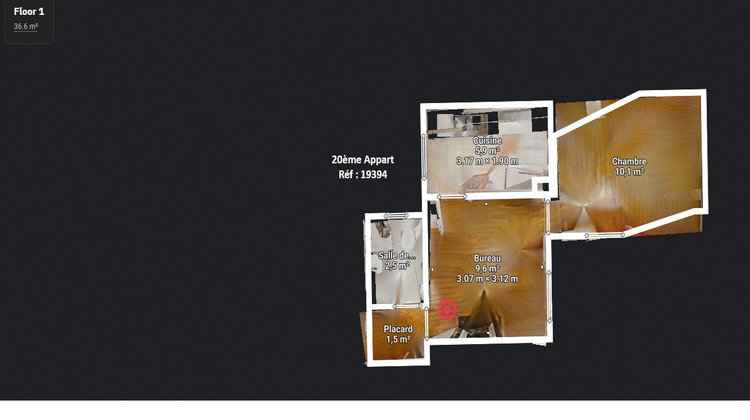 Ma-Cabane - Vente Appartement PARIS 20, 30 m²