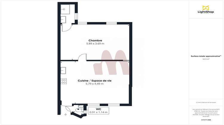 Ma-Cabane - Vente Appartement Paris, 52 m²
