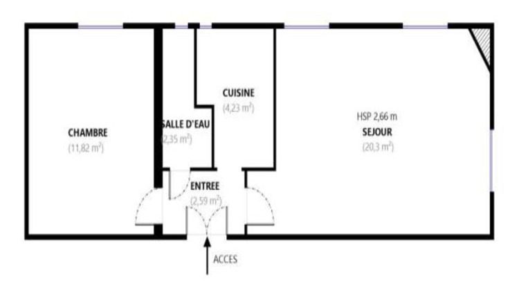 Ma-Cabane - Vente Appartement Paris, 41 m²