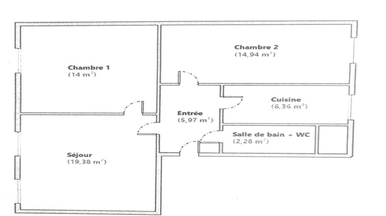 Ma-Cabane - Vente Appartement Paris, 63 m²