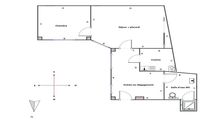 Ma-Cabane - Vente Appartement Paris, 43 m²