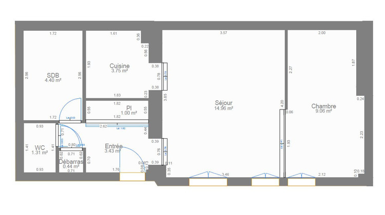 Ma-Cabane - Vente Appartement Paris, 38 m²